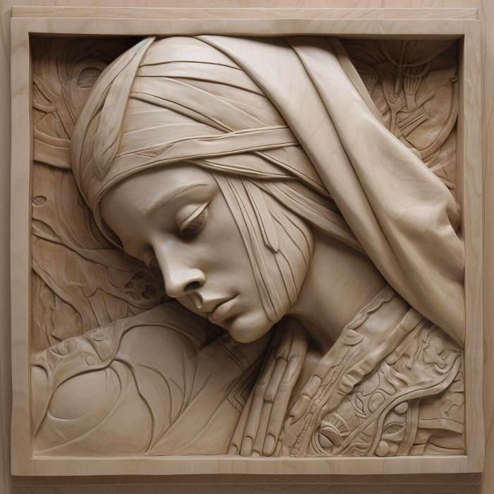 نموذج ثلاثي الأبعاد لآلة CNC 3D Art 